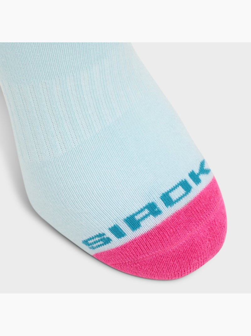 Chaussettes de snowboard homme et femme fuji light Bleu - Kiabi