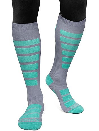 Chaussettes de snowboard sports d'hiver homme et femme aoraki crevasse
