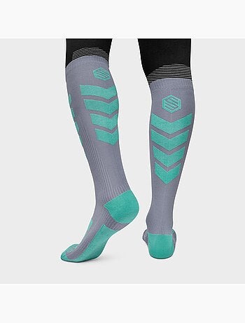 Chaussettes de snowboard sports d'hiver homme et femme aoraki crevasse