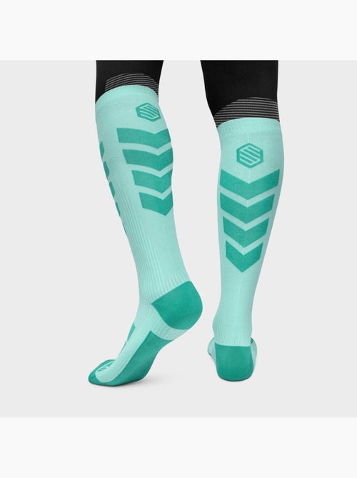 Chaussettes de snowboard sports d'hiver homme et femme aoraki - Kiabi