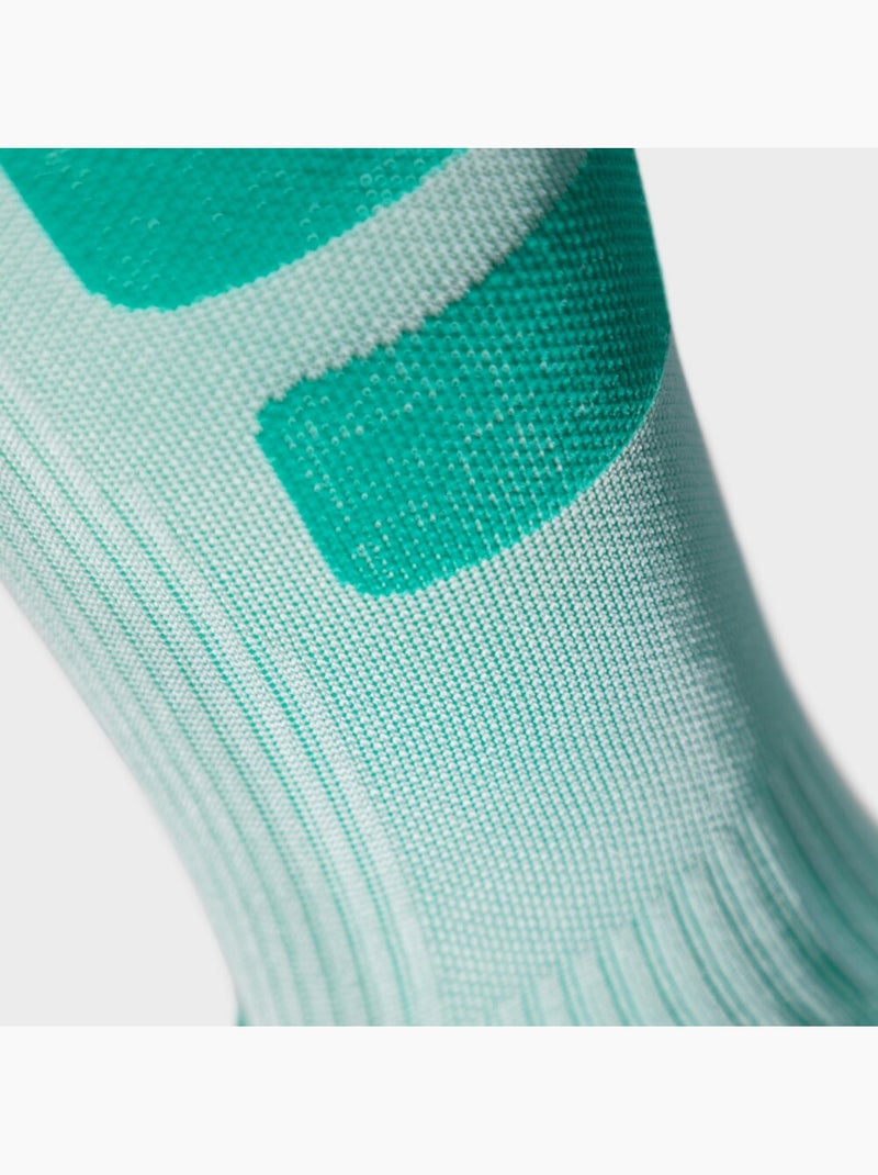 Chaussettes de snowboard sports d'hiver homme et femme aoraki Turquoise - Kiabi