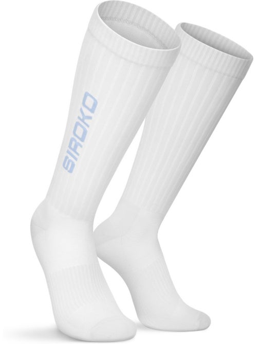 Chaussettes de tennis montantes tennis homme et femme tripoints - Kiabi