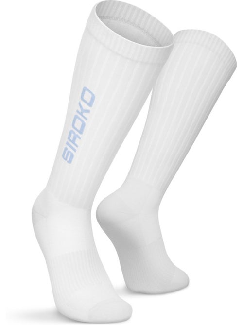 Chaussettes de tennis montantes tennis homme et femme tripoints - Kiabi