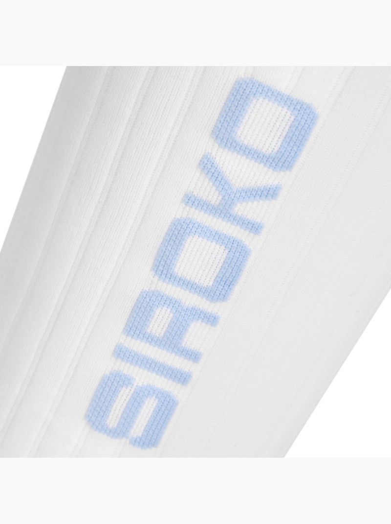 Chaussettes de tennis montantes tennis homme et femme tripoints Blanc - Kiabi