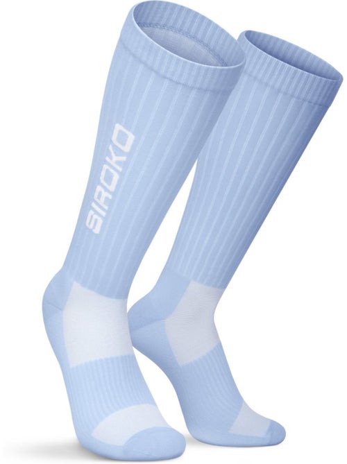 Chaussettes de tennis montantes tennis homme et femme tripoints - Kiabi
