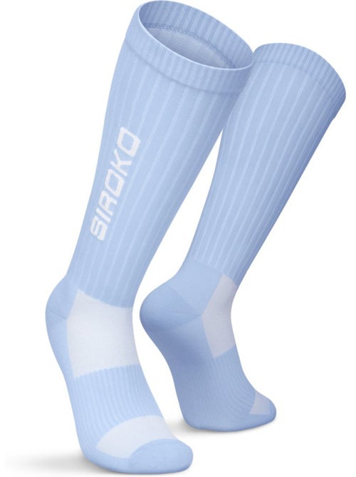 Chaussettes de tennis montantes tennis homme et femme tripoints - Kiabi