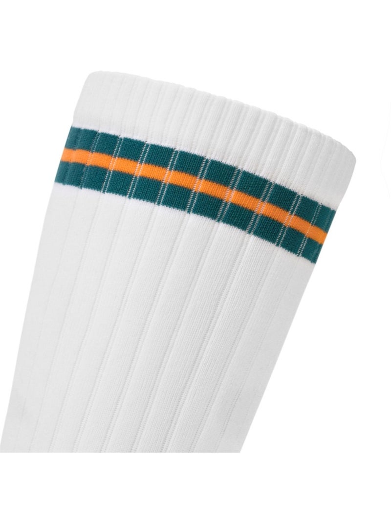 Chaussettes de tennis montantes tennis homme et femme tripoints heritage Blanc - Kiabi