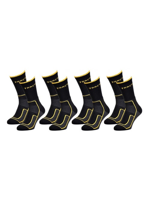 Chaussettes de Travail TRACTO Qualité Pro - Pack de 4 - Kiabi Chaussettes de Travail TRACTO Qualité Pro - Pack de 4 - Kiabi