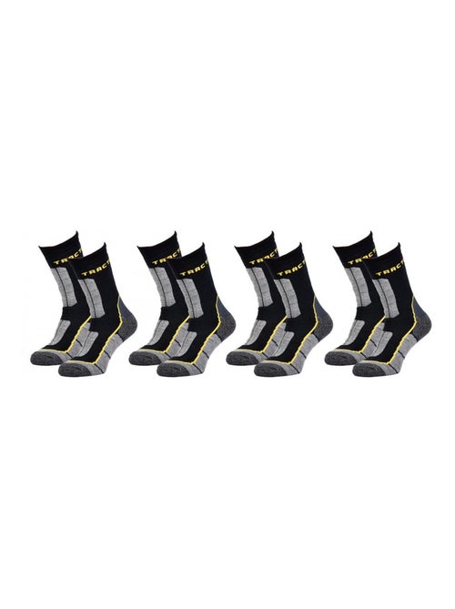 Chaussettes de Travail TRACTO Qualité Pro - Pack de 4 - Kiabi Chaussettes de Travail TRACTO Qualité Pro - Pack de 4 - Kiabi