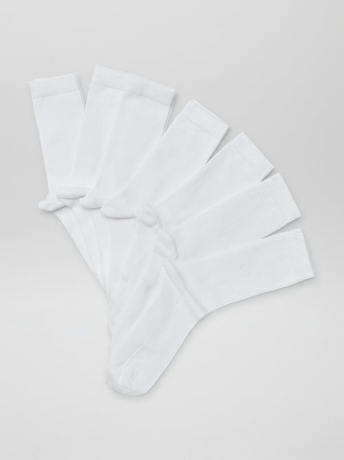 Chaussettes de type sport - Kiabi