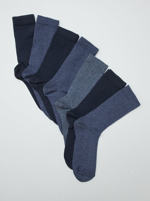 Chaussettes de type sport - Kiabi