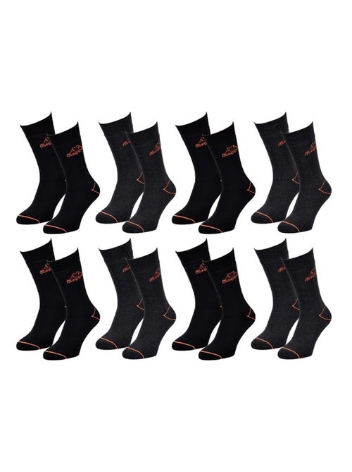 Chaussettes de Ville homme KAPPA - Pack de 8 - Kiabi Chaussettes de Ville homme KAPPA - Pack de 8 - Kiabi