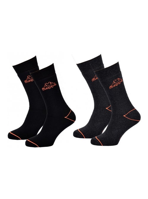 Chaussettes de Ville homme KAPPA - Pack de 8 - Kiabi Chaussettes de Ville homme KAPPA - Pack de 8 - Kiabi