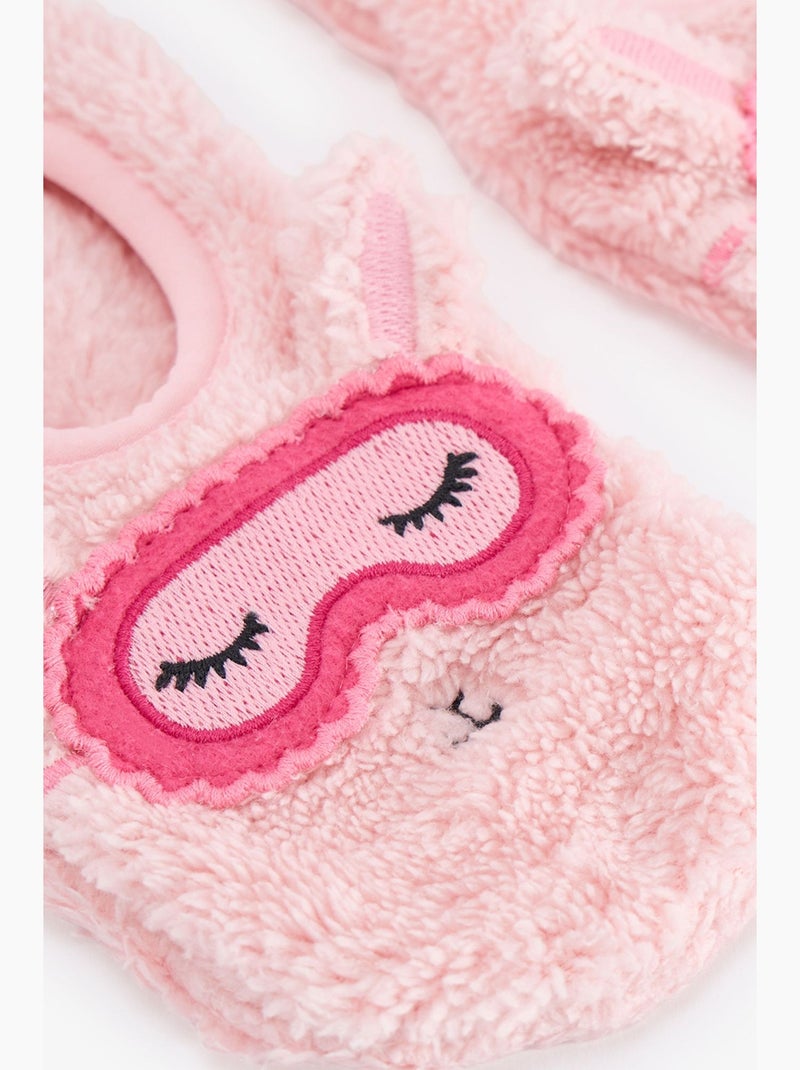 Chaussettes d'intérieur à motif mouton sleep time penti Rose - Kiabi
