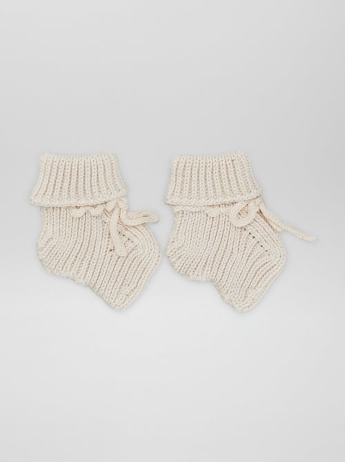 Chaussettes en tricot - Kiabi