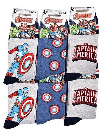 Chaussettes enfant DISNEY en Coton- Pack de 20