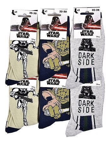 Chaussettes enfant DISNEY en Coton- Pack de 20