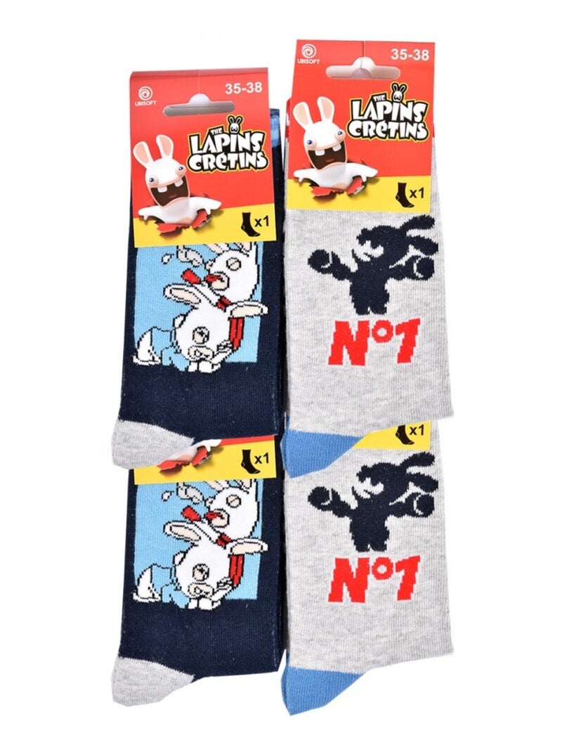 Chaussettes enfant DISNEY en Coton- Pack de 20 Noir Multicolore Gris - Kiabi