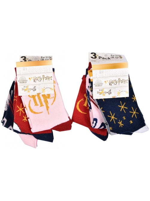 Chaussettes Enfant HARRY POTTER fantaisie -Assortiment modèles photos selon arrivages- - Pack de 9 - Kiabi Chaussettes Enfant HARRY POTTER fantaisie -Assortiment modèles photos selon arrivages- - Pack de 9 - Kiabi