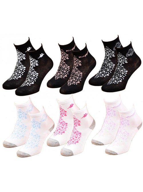 Chaussettes Enfant KAPPA Socquettes en Coton Majoritaire - Pack de 12 - Kiabi