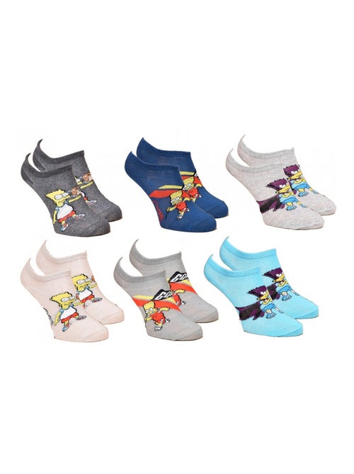 Chaussettes Enfant Licence Simpsons fantaisie- Pack de 3 - Kiabi