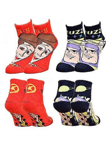 Chaussettes Enfant Licence TOY STORY fantaisie- Pack de 4