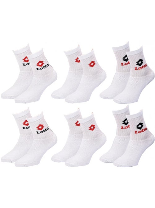 Chaussettes Enfant LOTTO TENNIS CREW - Pack de 15 - Kiabi