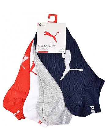 Chaussettes Enfant PUMA Socquettes - Pack de 4