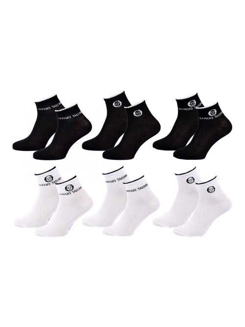 Chaussettes enfant QUARTER SERGIO TACCHINI Lot de 6 - Pack de 6 - Kiabi Chaussettes enfant QUARTER SERGIO TACCHINI Lot de 6 - Pack de 6 - Kiabi
