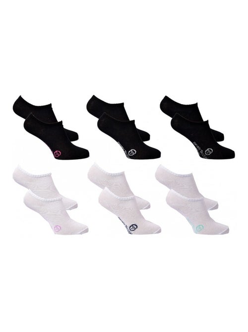 Chaussettes Enfant SERGIO TACCHINI Socquettes en Coton Majoritaire - Pack de 6 - Kiabi Chaussettes Enfant SERGIO TACCHINI Socquettes en Coton Majoritaire - Pack de 6 - Kiabi