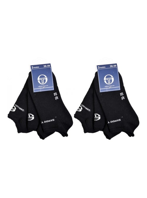 Chaussettes Enfant SERGIO TACCHINI Socquettes en Coton Majoritaire - Pack de 6 - Kiabi Chaussettes Enfant SERGIO TACCHINI Socquettes en Coton Majoritaire - Pack de 6 - Kiabi