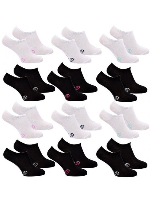 Chaussettes Enfant SNEAKER SERGIO TACCHINI - Pack de 12 - Kiabi Chaussettes Enfant SNEAKER SERGIO TACCHINI - Pack de 12 - Kiabi