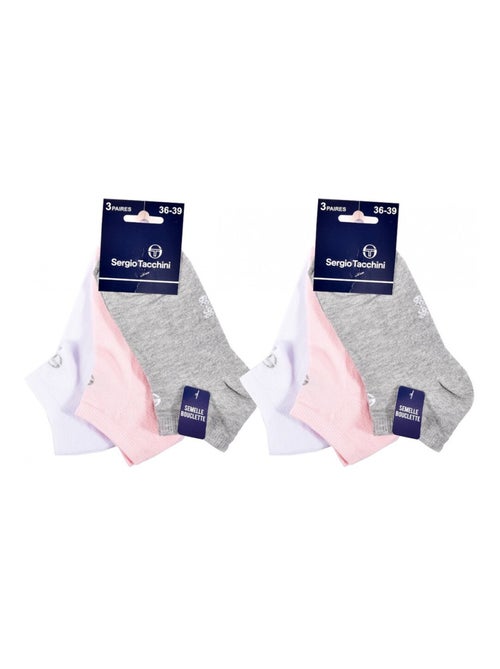 Chaussettes Enfant SNEAKER SERGIO TACCHINI - Pack de 6 - Kiabi Chaussettes Enfant SNEAKER SERGIO TACCHINI - Pack de 6 - Kiabi