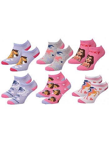Chaussettes Enfant SPIRIT fantaisie -Assortiment modèles photos selon arrivages - Pack de 9