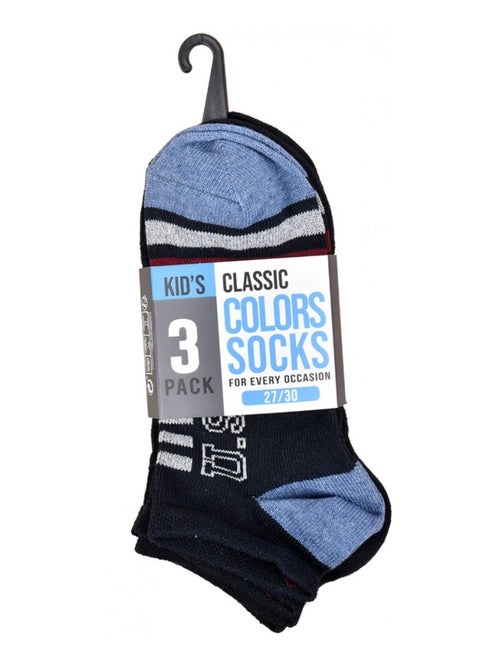 Chaussettes Enfant TWINDAY - Pack de 3 - Kiabi Chaussettes Enfant TWINDAY - Pack de 3 - Kiabi