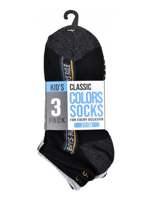 Chaussettes Enfant TWINDAY - Pack de 3 - Kiabi