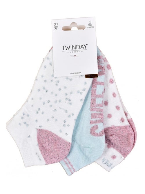 Chaussettes Enfant TWINDAY - Pack de 6 - Kiabi Chaussettes Enfant TWINDAY - Pack de 6 - Kiabi