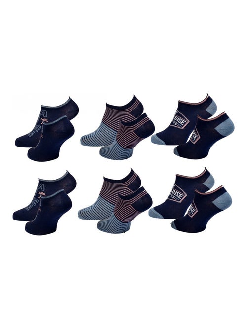 Chaussettes Enfant TWINDAY - Pack de 6 - Kiabi