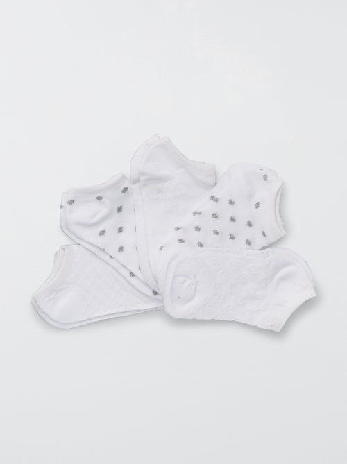 Chaussettes fantaisie - Lot de 5 - Kiabi