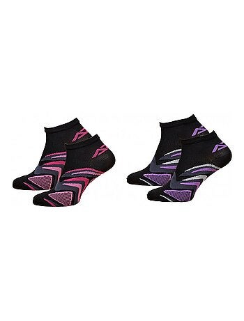 Chaussettes femme coton majoritaire - pack de 2