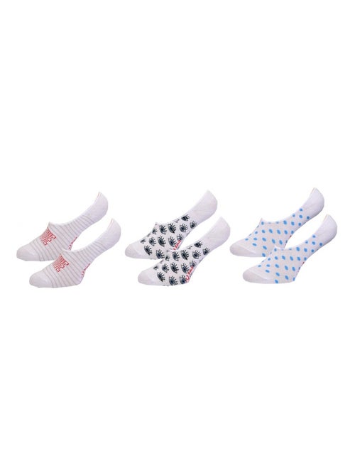 Chaussettes femme ELLE Basic - Pack de 3 - Kiabi Chaussettes femme ELLE Basic - Pack de 3 - Kiabi