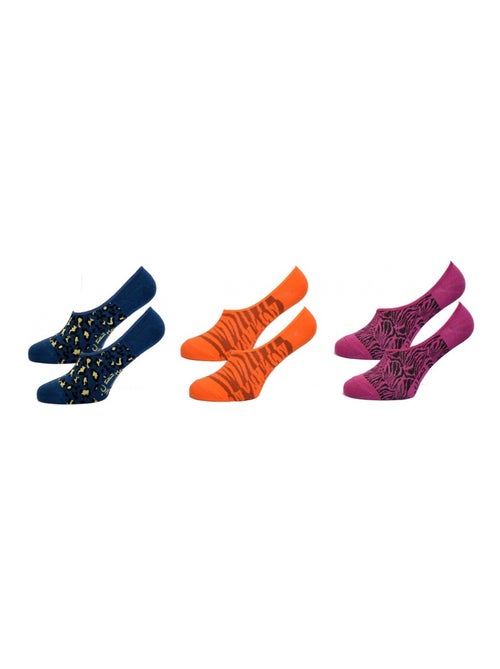 Chaussettes femme ELLE Basic - Pack de 3 - Kiabi Chaussettes femme ELLE Basic - Pack de 3 - Kiabi