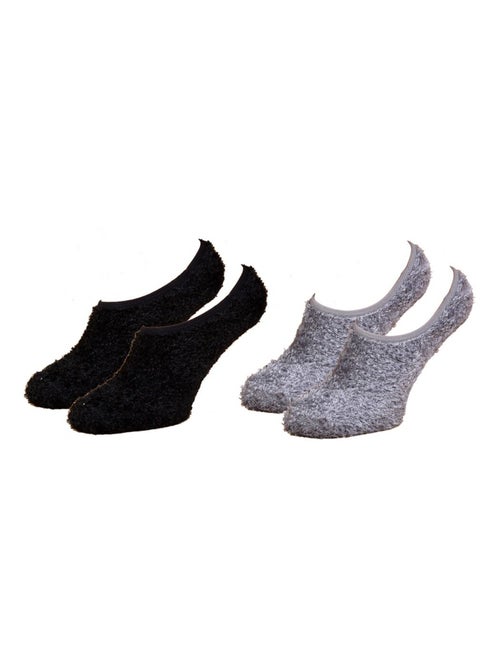 Chaussettes femme INFINITIF - Pack de 2 - Kiabi Chaussettes femme INFINITIF - Pack de 2 - Kiabi