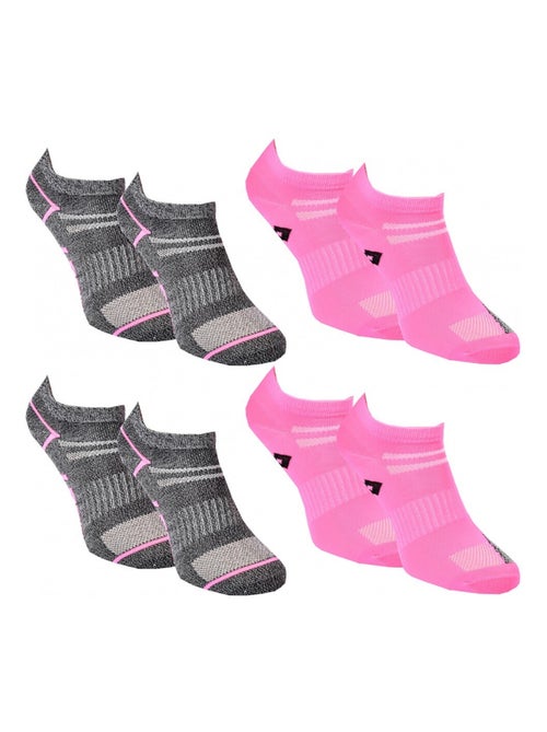 Chaussettes Femme LOTTO - Pack de 4 - Kiabi Chaussettes Femme LOTTO - Pack de 4 - Kiabi