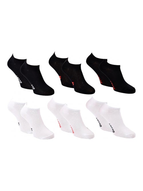 Chaussettes femme lotto - pack de 6 - Kiabi Chaussettes femme lotto - pack de 6 - Kiabi