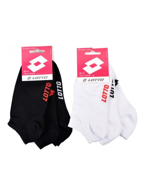 Chaussettes femme lotto - pack de 6 - Kiabi Chaussettes femme lotto - pack de 6 - Kiabi