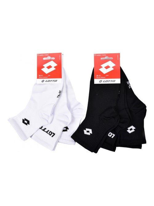 Chaussettes Femme LOTTO - Pack de 6 - Kiabi Chaussettes Femme LOTTO - Pack de 6 - Kiabi