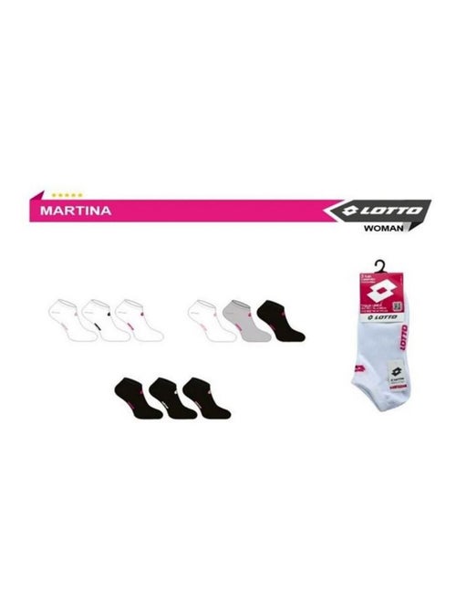 Chaussettes femme lotto - pack de 9 - Kiabi Chaussettes femme lotto - pack de 9 - Kiabi