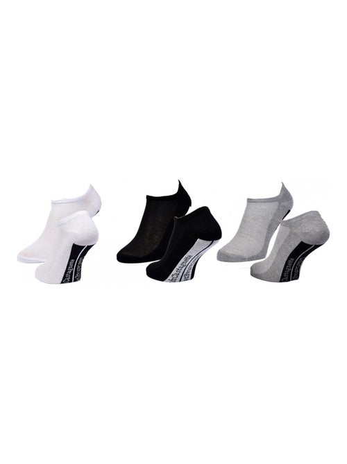 Chaussettes femme LULU CASTAGNETTE - Pack de 3 - Kiabi Chaussettes femme LULU CASTAGNETTE - Pack de 3 - Kiabi