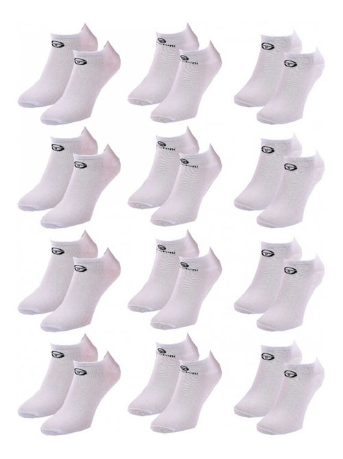 Chaussettes Femme SNEAKER SERGIO TACCHINI - Pack de 12 - Kiabi Chaussettes Femme SNEAKER SERGIO TACCHINI - Pack de 12 - Kiabi